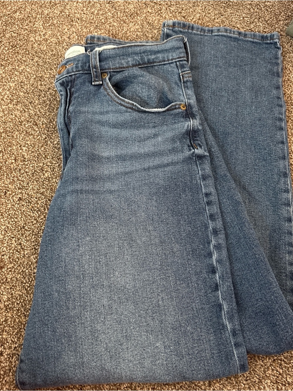 Celebrity Pink Women's Medium Blue Straight-Leg Jeans
